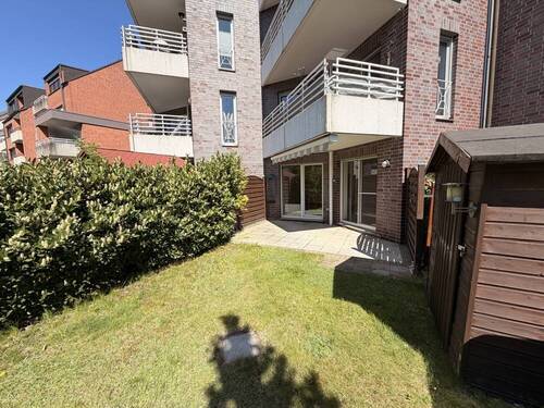 Gartenansicht - 2 Zimmer Etagenwohnung zum Kaufen in Herten