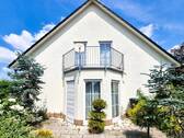 Erker mit Terrassenzugang (2) - 5 Zimmer Einfamilienhaus in Leipzig