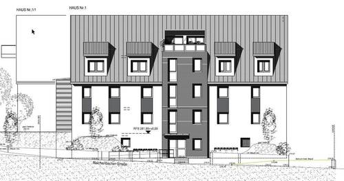 Ansicht Nord-Ost Haus 1 - 