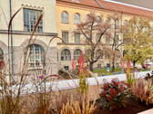 Blick direkt auf die Uni - 