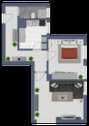 Danz 55 1 OG 2 Zimmer - 