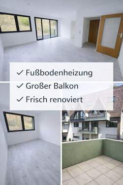 Wohnung - 60qm mit Fußbodenheizung, großer Balkon in guter Wohnlage - Ihr neues Zuhause wartet!