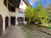 Hof Eingang - Ehemaliges Mühlenanwesen mit Nebengebäuden. L - Echternach 20min!