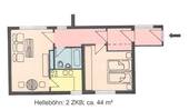 Grundriss der Wohnung - 