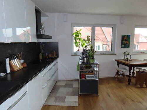 offener Küchen- Essbereich - 2 Zimmer Etagenwohnung zum Kaufen in Landshut