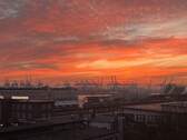Blick von Terrasse abend - 