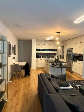 Wohn- /Essbereich - großzügige und topmoderne Wohnung in Fuldas Innenstadt ab 01.02.2026