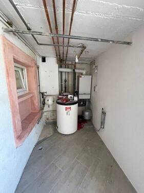 Heizungsanlage im KG - 