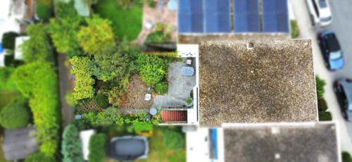 Vogelperspektive - 5 Zimmer Einfamilienhaus in Langen