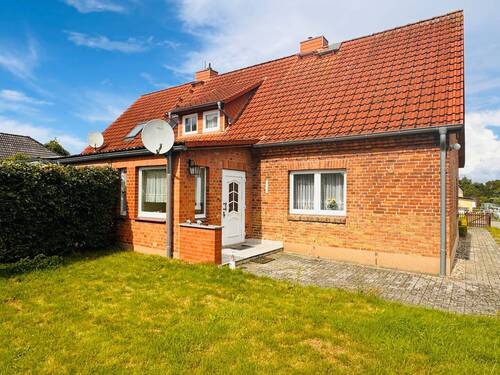 Ansicht DHH von hinten - Doppelhaushälfte mit 99,50 m² in Alt Meteln zum Kaufen