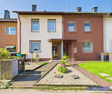 Ansicht Haus - Reihenmittelhaus in Waltrop - Ideal für handwerklich begabte Familien