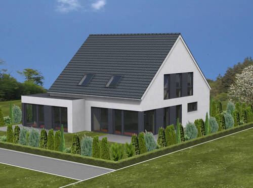 Visualisierung 2 - 8 Zimmer Einfamilienhaus zum Kaufen in Bielefeld / Dornberg