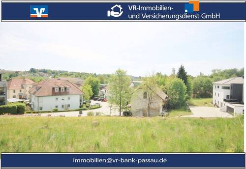 Blick auf das Grundstück - 'Hier entsteht mehr als ein Haus - Ihr neues Lebensgefühl' Herrliches Baugrundstück in begehrter Wohnlage von Hauzenberg