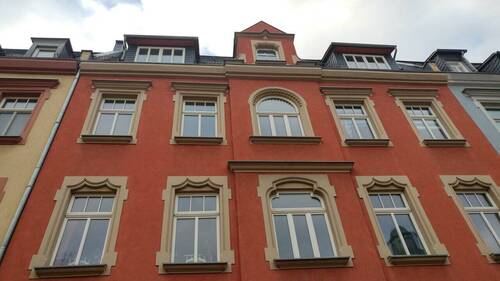 Details am Haus - Etagenwohnung mit 40,90 m² in Zwickau zum Kaufen