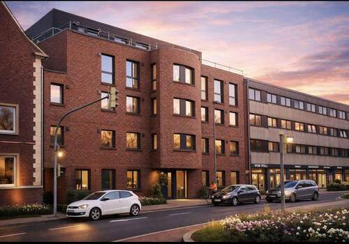 Bild 1 - !VERMIETET! 4 Zimmer Wohnung zentral in Emden in den Pagodenhöfen