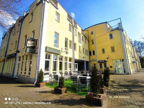 Außenbereich - Vielseitige Gewerbeeinheit im 'Platanenhof' - Ihre Chance in Zschornewitz