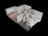 3D-Ansicht Grundriss - 