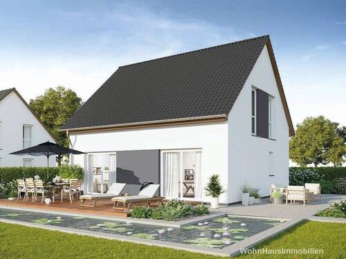 Einfamilienhaus mit 111 m² Wohnfläche - Grundstück für Neubau in grüner Lage - Anbindung an den ÖPNV