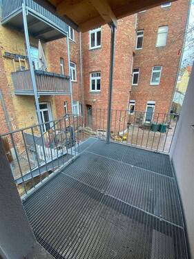 Zugang zur Wohnung kann als Balkon genutzt werden - 