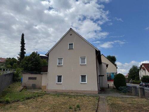 Hausansicht Gartenseite - Mehrfamilienhaus, Wohnhaus mit 152,00 m&sup2; in Roßtal zum Kaufen