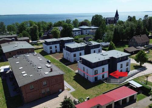 Appartementanlage an der Müritz - Erstbezug - hochwertig ausgestattetes 3-R-Appartement mit Terrasse & Tiefgarage an der Müritz (ca. 250 m)