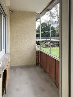 überdachter Süd-West-Balkon - 