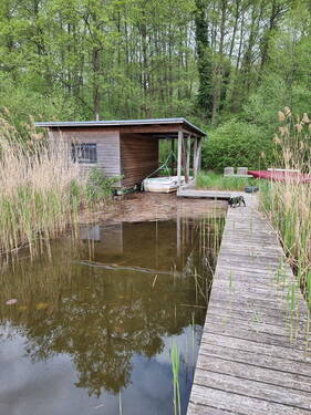 Bootshaus (im Winter...) - 