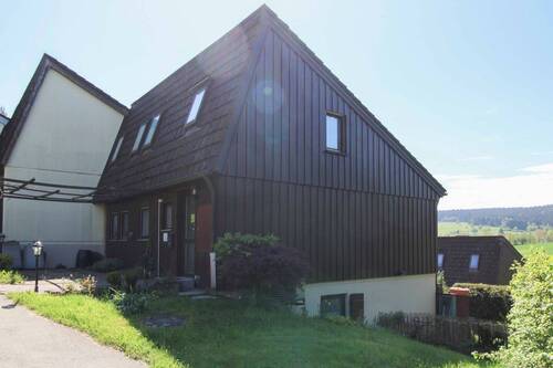 Haus Seitenansicht - 