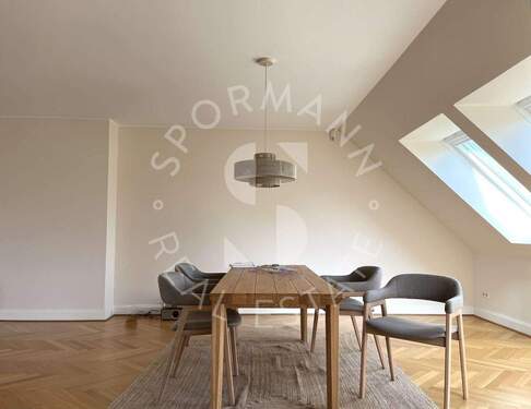 Essbereich - Etagenwohnung mit 172,00 m² in Düsseldorf zur Miete