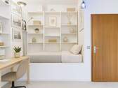 Schlafzimmer/Büro (gestaged) - 