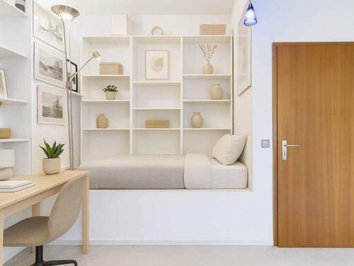 Schlafzimmer/Büro (gestaged) - 