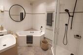 Badezimmer - KI-Visualisierung - 