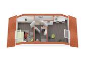 3D-Dachgeschoss - 
