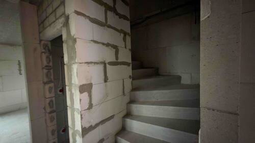 Treppe in OG - Bauphase - Doppelhaushälfte mit 105,00 m² in Seestermühe zur Miete