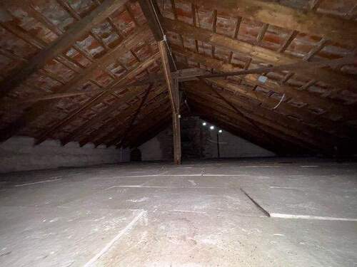 wärmegedämmter Dachboden - 