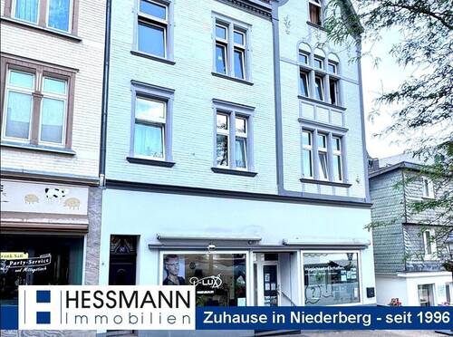 Vorderansicht - Gepflegtes Wohn- und Geschäftshaus im Herzen von Velbert-Neviges