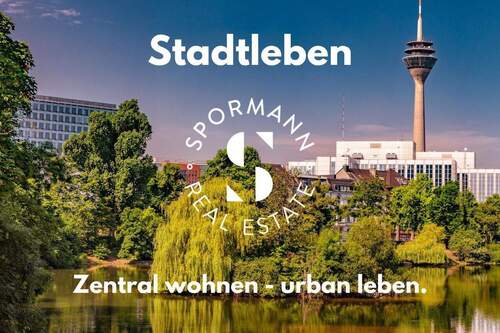 Stadtleben - Etagenwohnung mit 32,50 m² in Düsseldorf zur Miete