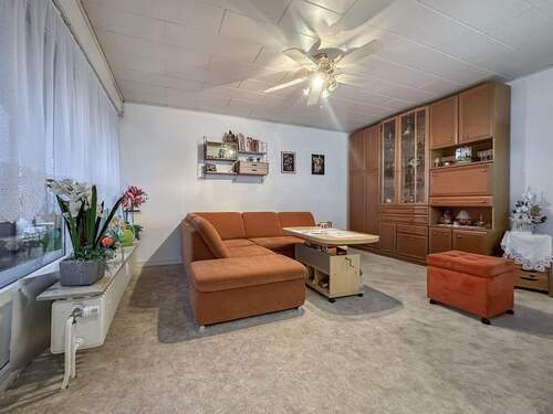 Wohnzimmer (original) - 3 Zimmer Etagenwohnung in Gütersloh