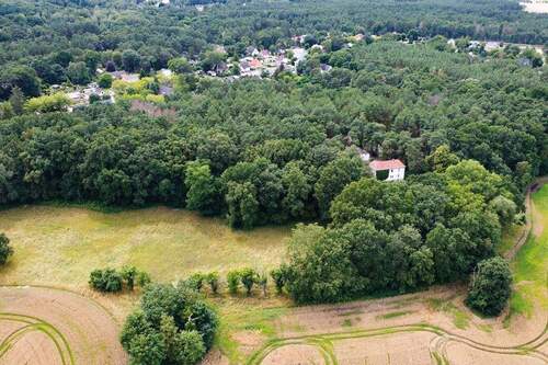 Luftaufnahme Rückansicht - 4 Waldgrundstücke in Zossen-Dabendorf