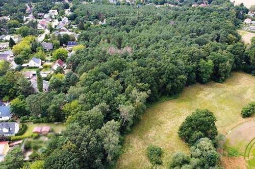 Luftaufnahme rechte Seite - Grundstück in Zossen zum Kaufen
