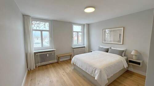 Schlafzimmer Dachgeschoss KI-Visualisierung - 