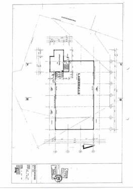 Grundriß Halle mit Büro EG - 