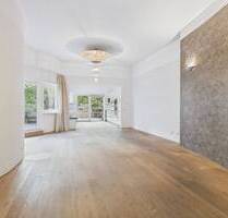 Taunusstraße: Einzigartige 3-Zimmer-Stadtwohnung mit Aufzug, Balkon und romantischer Terrasse - Wiesbaden