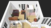 Grundriß Zimmer 3 und 4 - 