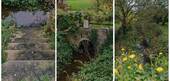 Brücke am Hauseingang - 