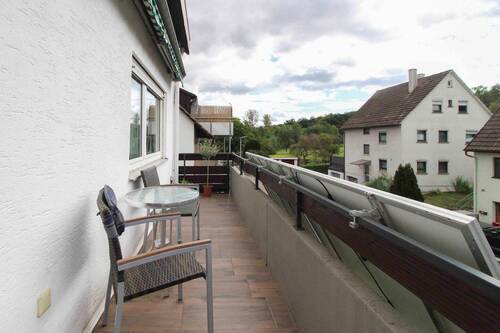 Balkon - 3 Zimmer Etagenwohnung in Ostfildern