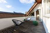 Dachterrasse mit tollem Blick - 