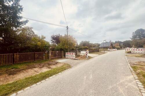 Ansicht Grundstück Straße - 