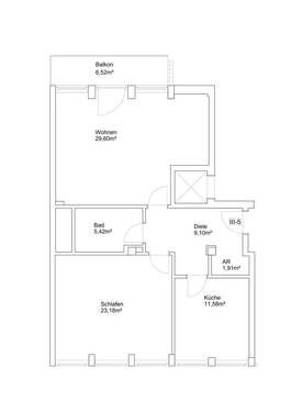 GRUNDRISS.webp - Sanierte 2-Zi.-Whg. inkl. hochwertiger Einbauküche und Balkon