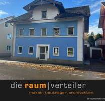 950 € warm! Helle Praxis-Büroräume im auffälligen Mehrfamilienhaus, Nähe Kurpark, sofort verfügbar - Bad Aibling